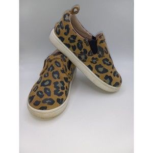 Monkey Feet, Girls  Slides slip on , Size 18-24 months cheetah leopard print